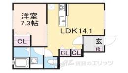 ファインエレガンス丹波橋間取り図面