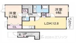 ヴィルメゾンＣ間取り図面