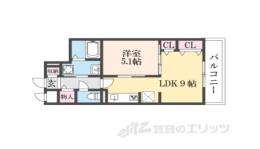 ソレーユ生駒間取り図面