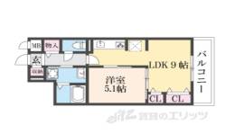 ソレーユ生駒間取り図面