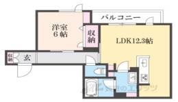 シャーメゾン高柳１間取り図面