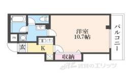 クシェル北山間取り図面