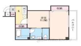 クシェル北山間取り図面