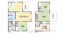 貸家間取り図面
