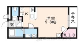 レオパレス島之内間取り図面