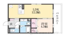 VOGUE京都桂間取り図面