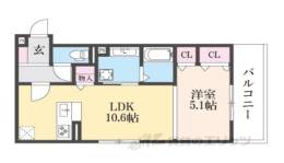 VOGUE京都桂間取り図面
