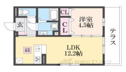 VOGUE京都桂間取り図面