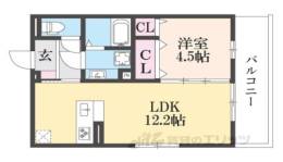 VOGUE京都桂間取り図面