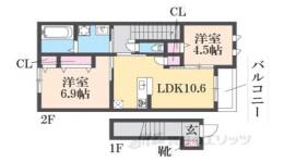 トレネオコーポ間取り図面