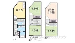 貸家間取り図面
