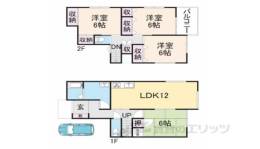 貸家間取り図面