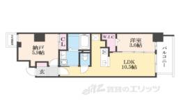 アリアント京都間取り図面