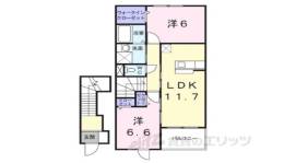 サンリットメゾン１間取り図面