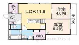 ハーティ菱屋西間取り図面