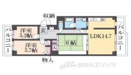 橿原神宮前スカイハイツ間取り図面