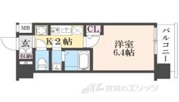 エステムコート京都祥邸間取り図面