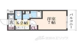 エステムコート京都祥邸間取り図面