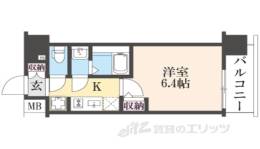 エステムコート京都祥邸間取り図面