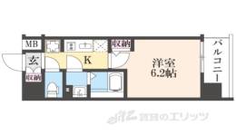 エステムコート京都祥邸間取り図面