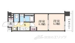 エステムコート京都祥邸間取り図面