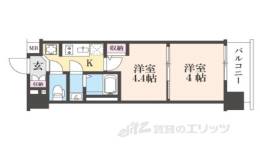 エステムコート京都祥邸間取り図面