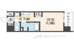 エステムコート京都祥邸間取り図面