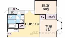 シャルマンアビテ２間取り図面