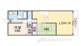 VISTA IMANISHI間取り図面