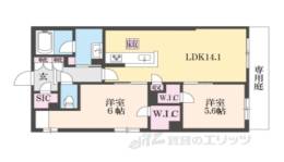シャーメゾン　エスポア　ヒルズ間取り図面
