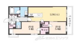 シャーメゾン　エスポア　ヒルズ間取り図面