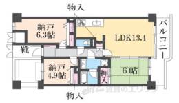 ネオハイツ八木西間取り図面