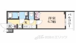 ヴィラ四条大宮間取り図面