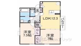 アダージョ　Ｓ棟間取り図面