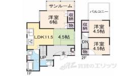 貸家間取り図面