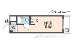セゾン若松間取り図面