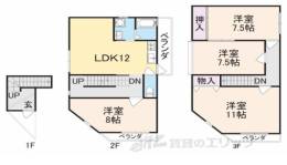 貸家間取り図面