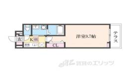 ウエスト　コミタリア３間取り図面