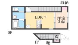 ハイラル石部間取り図面