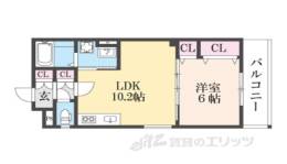 クリエオーレ滝ノ町間取り図面