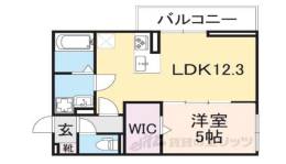 ルシール西岩田間取り図面