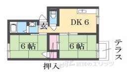 松美台ハイツ間取り図面