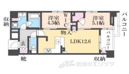 ブランズ御池西洞院間取り図面
