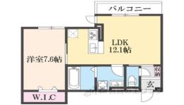 アウスレーゼ高畑間取り図面