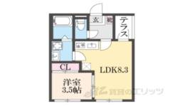 ハーモニーテラス太秦安井辻ノ内町間取り図面