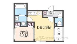 ハーモニーテラス深草仙石屋敷町間取り図面