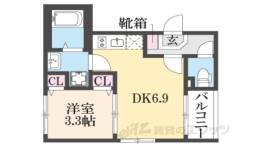 ハーモニーテラス深草仙石屋敷町２間取り図面