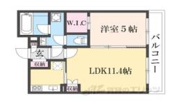 ラス・パルマス京小町間取り図面
