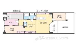 コスモ烏丸御池グレイスフォルム間取り図面