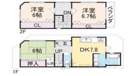 貸家間取り図面